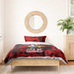 MLK Day Bedding Set Martin Luther King Jr Tribute American Flag Lettering - African Pride