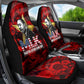 MLK Day Car Seat Cover Martin Luther King Jr Tribute American Flag Lettering - African Pride