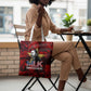 MLK Day Tote Bag Martin Luther King Jr Tribute American Flag Lettering - African Pride
