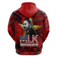 MLK Day Zip Hoodie Martin Luther King Jr Tribute American Flag Lettering - African Pride