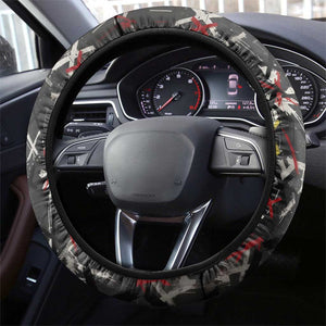 Malcolm X Steering Wheel Cover Street Art Style Portrait Quote The Future Belongs to Those Who Prepare Civil Rights Tribute - African Pride