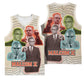 Malcolm X Basketball Jersey Pop Art Portrait Collage Civil Rights Activist Retro Style Design - African Pride