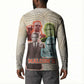 Malcolm X Button Sweatshirt Pop Art Portrait Collage Civil Rights Activist Retro Style Design