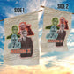 Malcolm X Garden Flag Pop Art Portrait Collage Civil Rights Activist Retro Style Design - African Pride