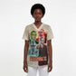 Malcolm X Scrub Top Pop Art Portrait Collage Civil Rights Activist Retro Style Design - African Pride