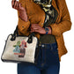 Malcolm X Shoulder Handbag Pop Art Portrait Collage Civil Rights Activist Retro Style Design - African Pride