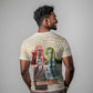 Malcolm X T shirt Pop Art Portrait Collage Civil Rights Activist Retro Style Design TS04