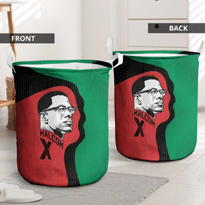 Malcolm X Laundry Basket Truth Is on the Side of the Oppressed Quote Civil Rights Tribute - African Pride