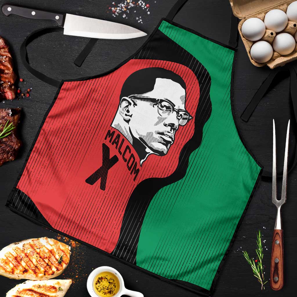 Malcolm X Apron Truth Is on the Side of the Oppressed Quote Civil Rights Tribute - African Pride