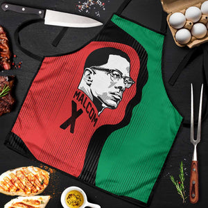 Malcolm X Apron Truth Is on the Side of the Oppressed Quote Civil Rights Tribute - African Pride