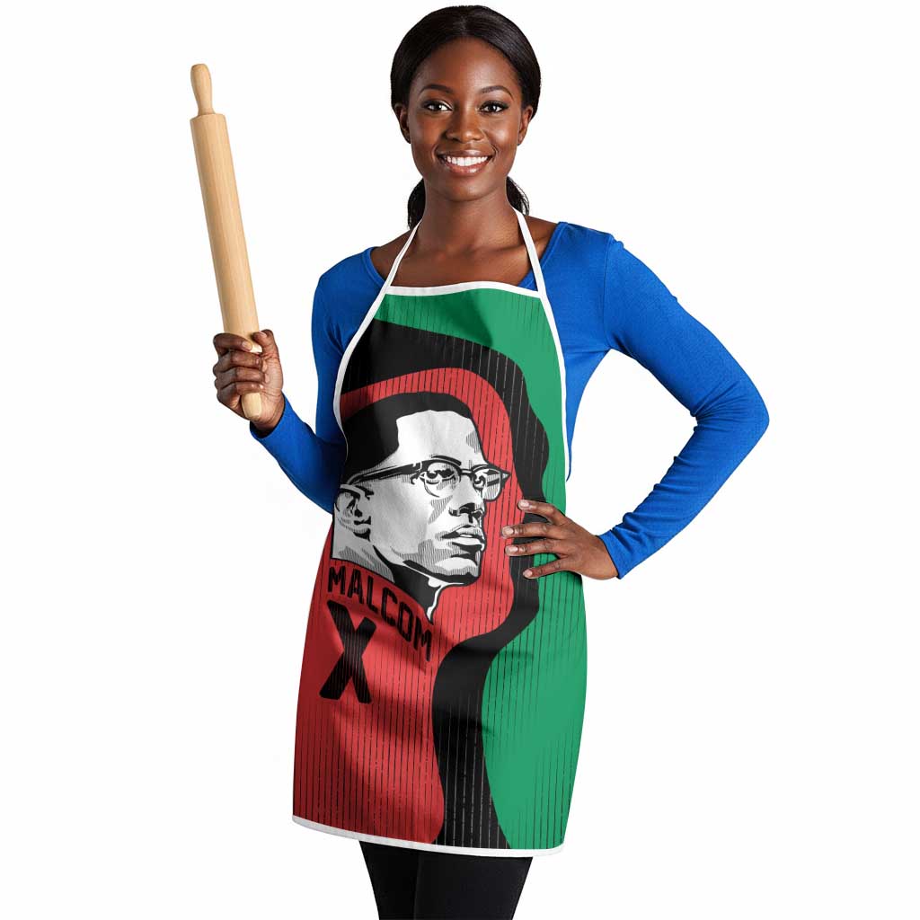 Malcolm X Apron Truth Is on the Side of the Oppressed Quote Civil Rights Tribute - African Pride