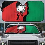 Malcolm X Auto Sun Shade Truth Is on the Side of the Oppressed Quote Civil Rights Tribute - African Pride