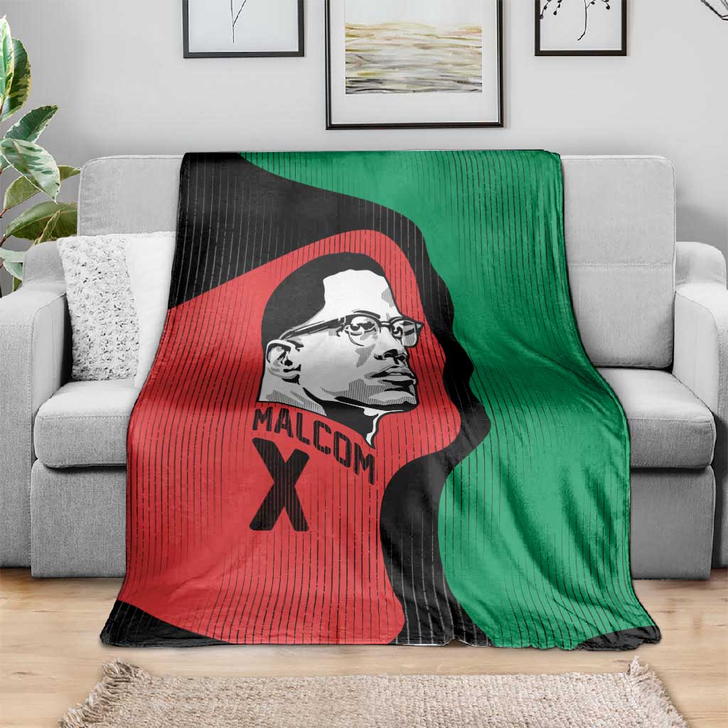 Malcolm X Blanket Truth Is on the Side of the Oppressed Quote Civil Rights Tribute - African Pride