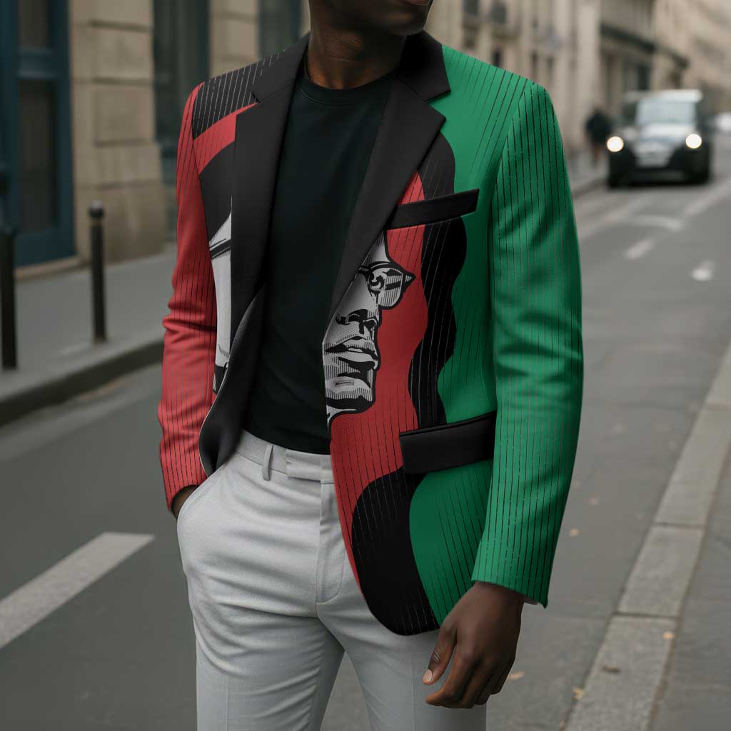 Malcolm X Blazer Truth Is on the Side of the Oppressed Quote Civil Rights Tribute - African Pride