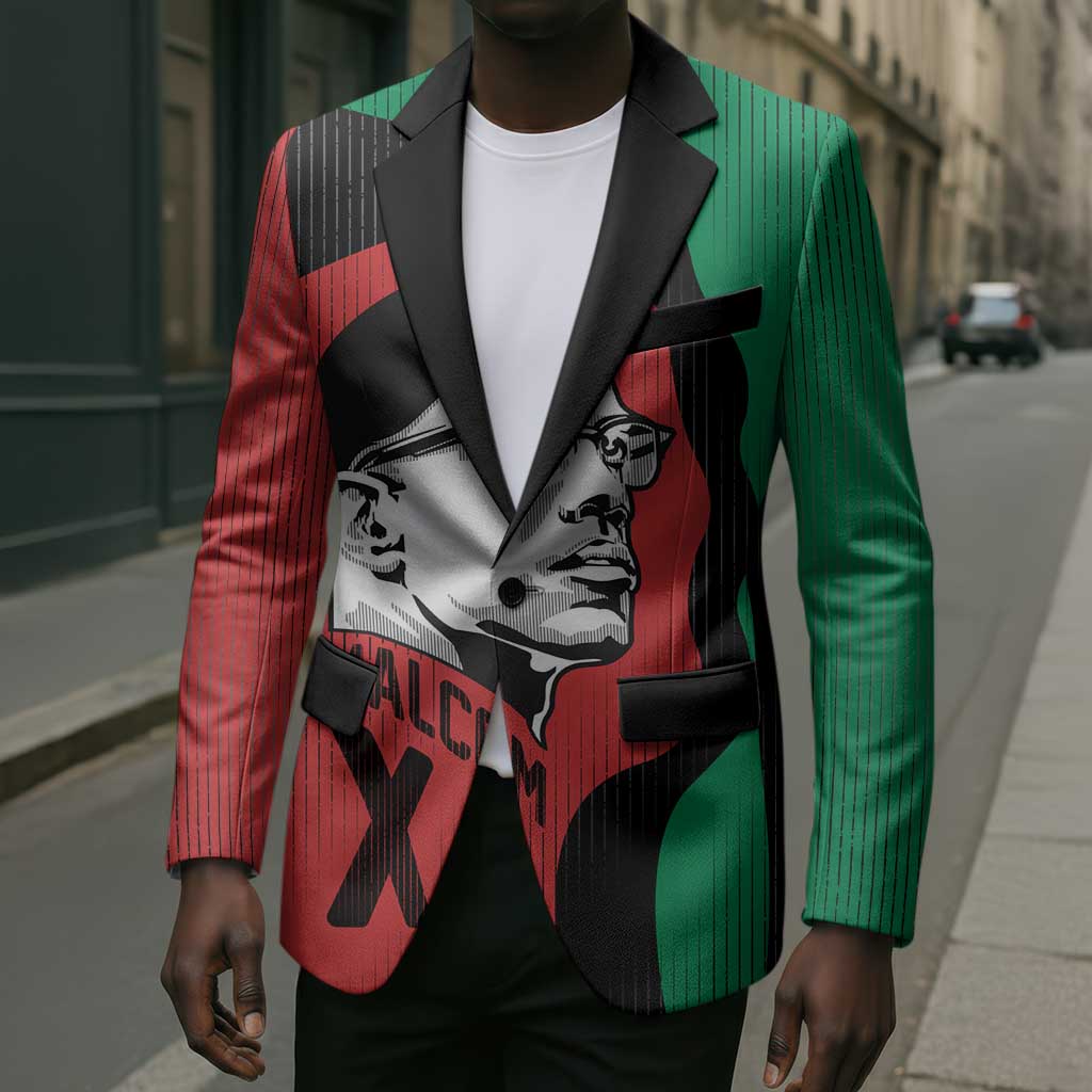 Malcolm X Blazer Truth Is on the Side of the Oppressed Quote Civil Rights Tribute - African Pride