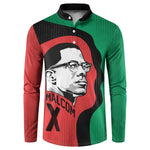 Malcolm X Button Sweatshirt Truth Is on the Side of the Oppressed Quote Civil Rights Tribute