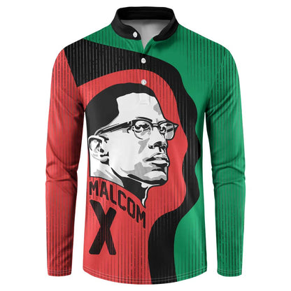 Malcolm X Button Sweatshirt Truth Is on the Side of the Oppressed Quote Civil Rights Tribute