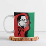 Malcolm X Ceramic Mug Truth Is on the Side of the Oppressed Quote Civil Rights Tribute - African Pride