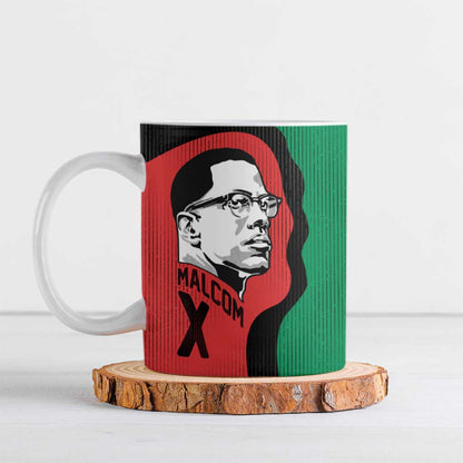 Malcolm X Ceramic Mug Truth Is on the Side of the Oppressed Quote Civil Rights Tribute - African Pride