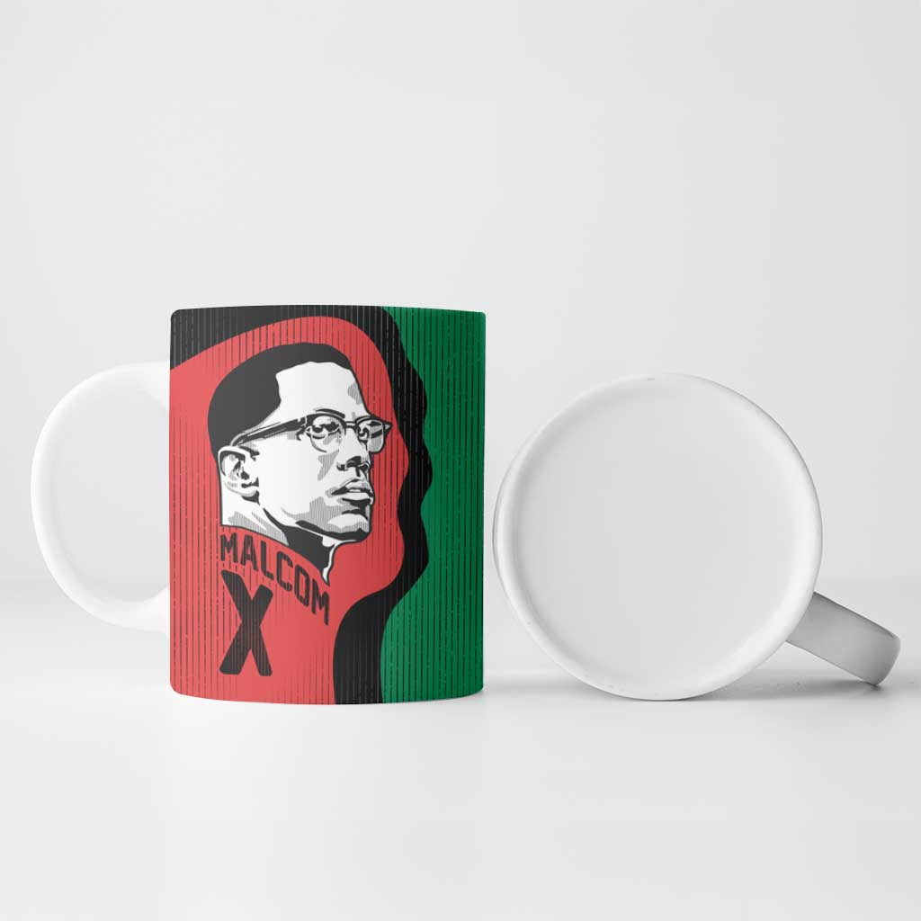 Malcolm X Ceramic Mug Truth Is on the Side of the Oppressed Quote Civil Rights Tribute - African Pride
