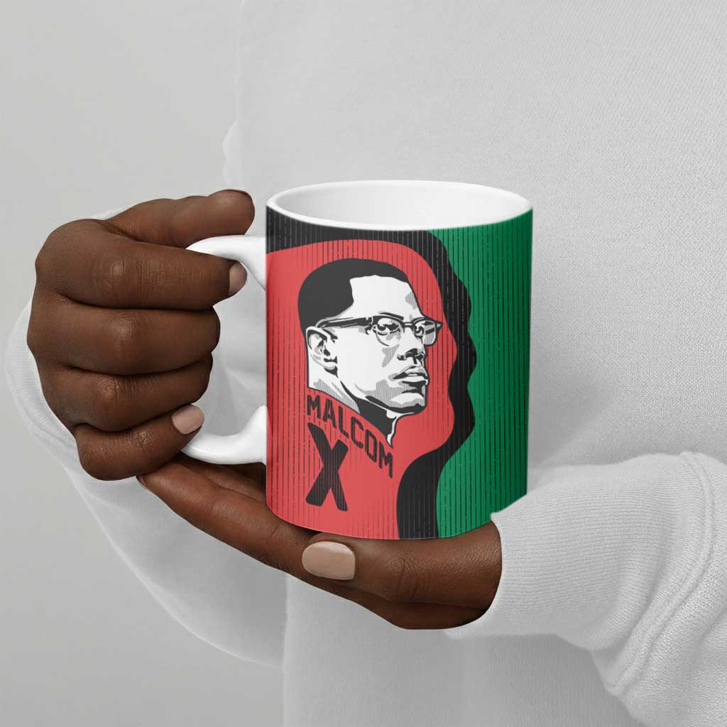 Malcolm X Ceramic Mug Truth Is on the Side of the Oppressed Quote Civil Rights Tribute - African Pride