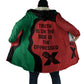 Malcolm X Cloak Truth Is on the Side of the Oppressed Quote Civil Rights Tribute - African Pride