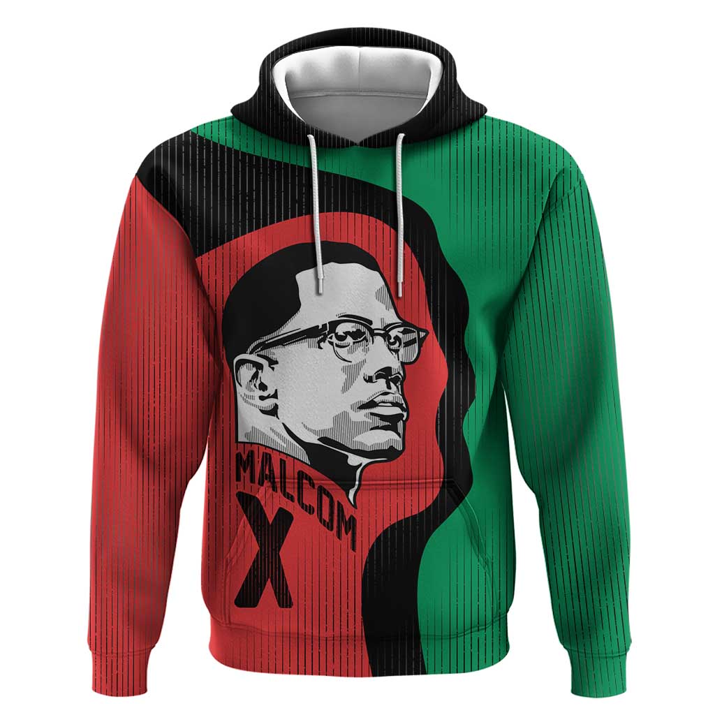 Malcolm X Hoodie Truth Is on the Side of the Oppressed Quote Civil Rights Tribute - African Pride