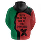 Malcolm X Hoodie Truth Is on the Side of the Oppressed Quote Civil Rights Tribute - African Pride