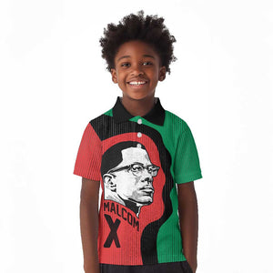 Malcolm X Kid Polo Shirt Truth Is on the Side of the Oppressed Quote Civil Rights Tribute TS04
