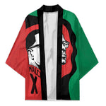 Malcolm X Kimono Truth Is on the Side of the Oppressed Quote Civil Rights Tribute - African Pride