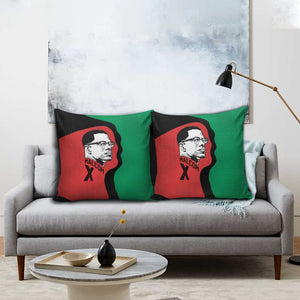 Malcolm X Pillow Cover Truth Is on the Side of the Oppressed Quote Civil Rights Tribute - African Pride