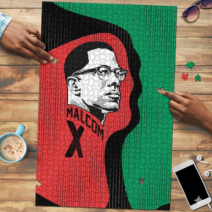 Malcolm X Puzzle Truth Is on the Side of the Oppressed Quote Civil Rights Tribute - African Pride