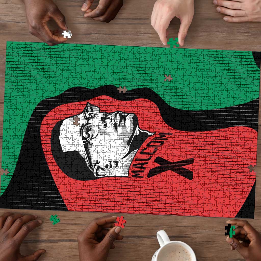 Malcolm X Puzzle Truth Is on the Side of the Oppressed Quote Civil Rights Tribute - African Pride