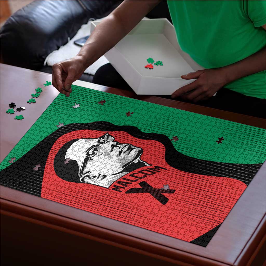 Malcolm X Puzzle Truth Is on the Side of the Oppressed Quote Civil Rights Tribute - African Pride