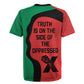 Malcolm X Rugby Jersey Truth Is on the Side of the Oppressed Quote Civil Rights Tribute TS04