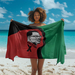 Malcolm X Sarong Truth Is on the Side of the Oppressed Quote Civil Rights Tribute - African Pride