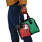 Malcolm X Shoulder Handbag Truth Is on the Side of the Oppressed Quote Civil Rights Tribute - African Pride