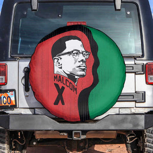 Malcolm X Spare Tire Cover Truth Is on the Side of the Oppressed Quote Civil Rights Tribute - African Pride