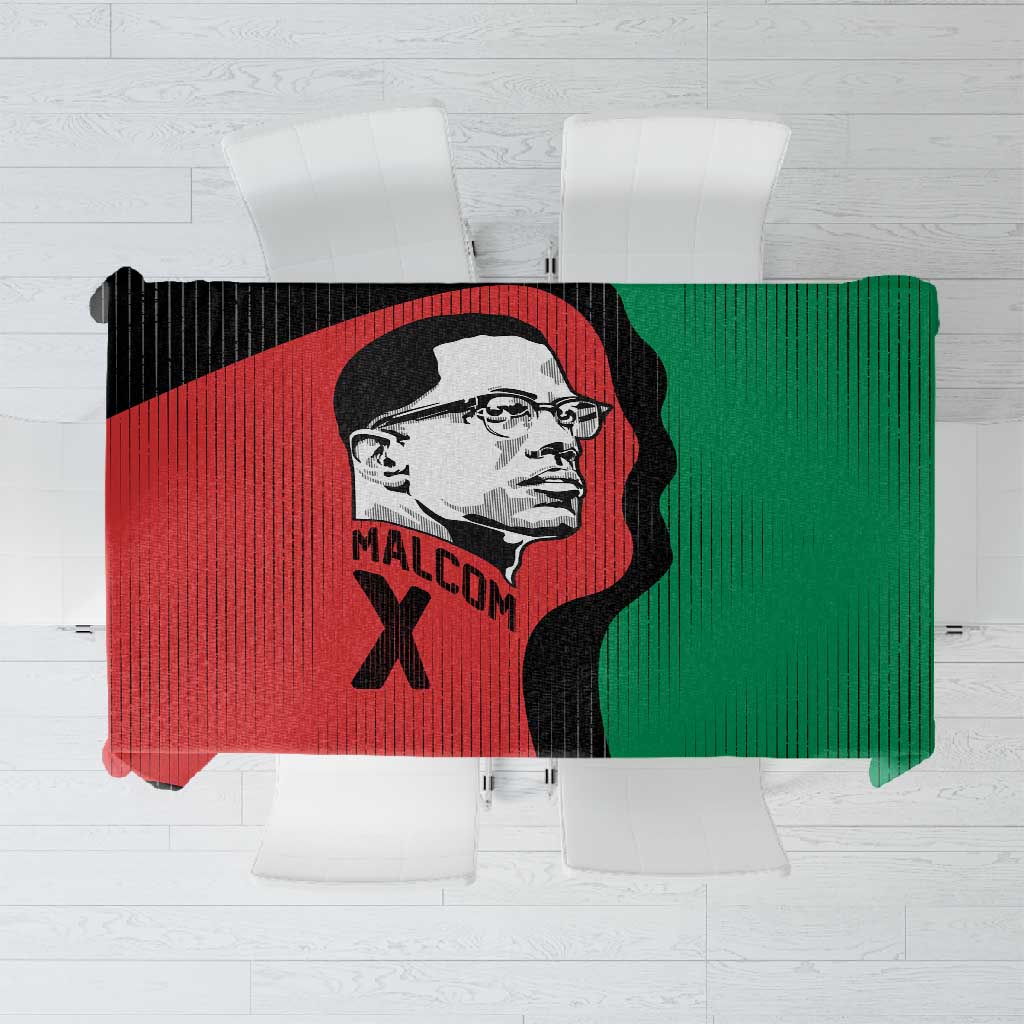 Malcolm X Tablecloth Truth Is on the Side of the Oppressed Quote Civil Rights Tribute - African Pride
