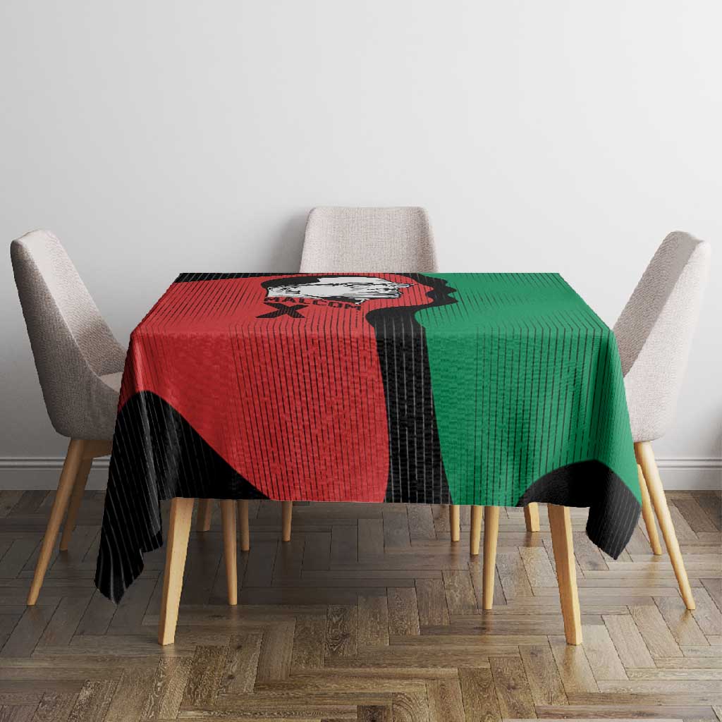 Malcolm X Tablecloth Truth Is on the Side of the Oppressed Quote Civil Rights Tribute - African Pride