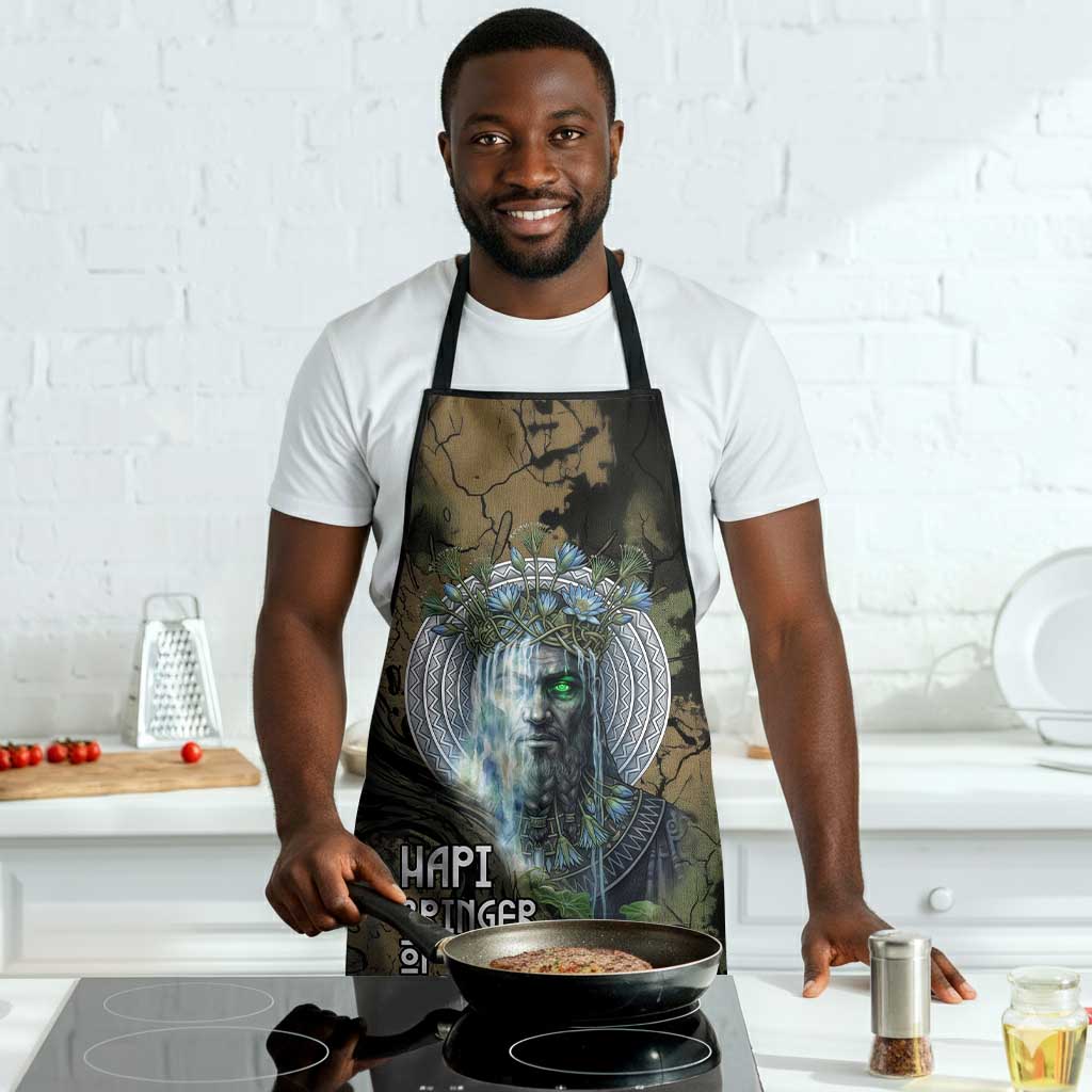 Hapi Egyptian Apron Bringer of Kemet Nature Spirit Flowing Water and Earth Harmony