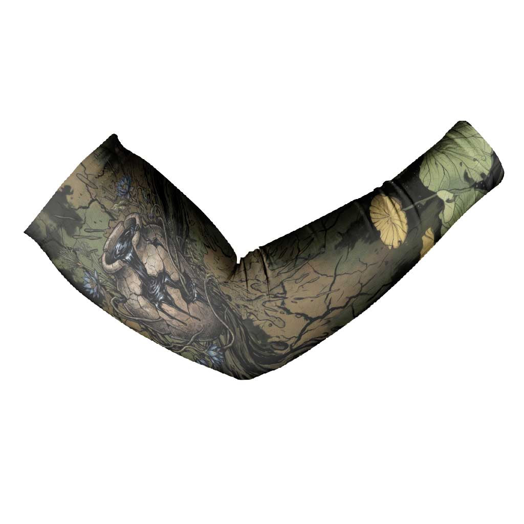 Hapi Egyptian Arm Sleeves Bringer of Kemet Nature Spirit Flowing Water and Earth Harmony