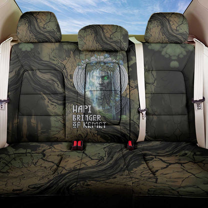 Hapi Egyptian Back Car Seat Cover Bringer of Kemet Nature Spirit Flowing Water and Earth Harmony