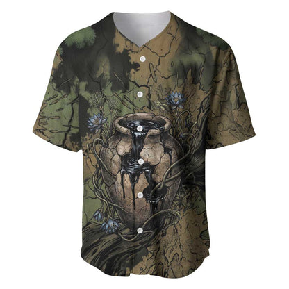 Hapi Egyptian Baseball Jersey Bringer of Kemet Nature Spirit Flowing Water and Earth Harmony