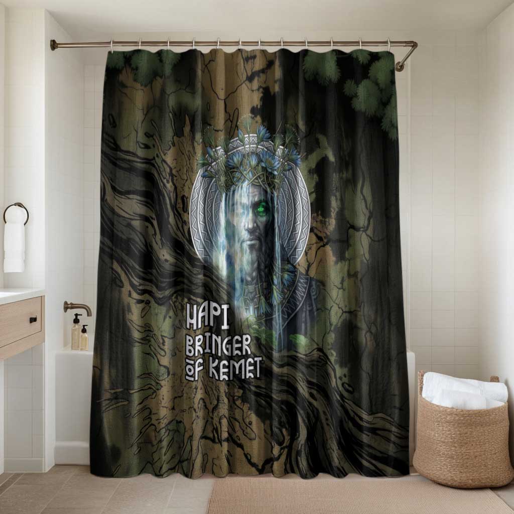 Hapi Egyptian Bathroom Set Bringer of Kemet Nature Spirit Flowing Water and Earth Harmony