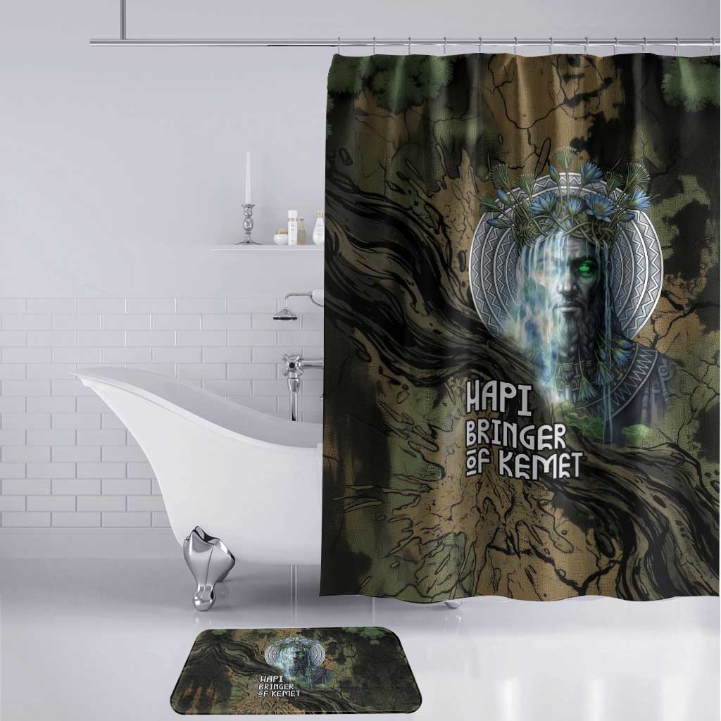 Hapi Egyptian Bathroom Set Bringer of Kemet Nature Spirit Flowing Water and Earth Harmony