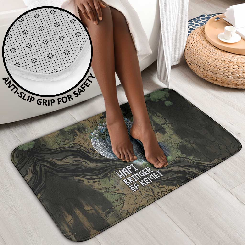 Hapi Egyptian Bathroom Set Bringer of Kemet Nature Spirit Flowing Water and Earth Harmony