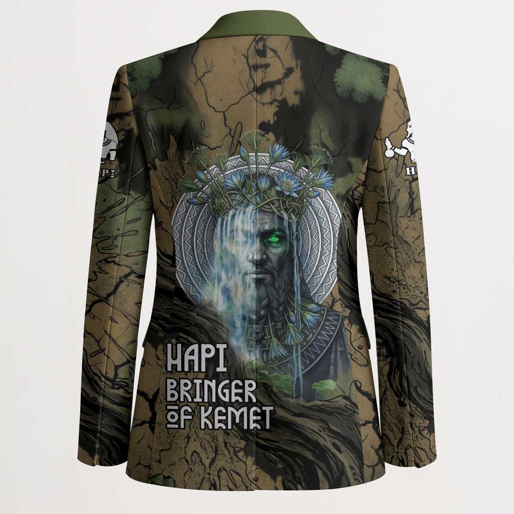Hapi Egyptian Blazer Bringer of Kemet Nature Spirit Flowing Water and Earth Harmony