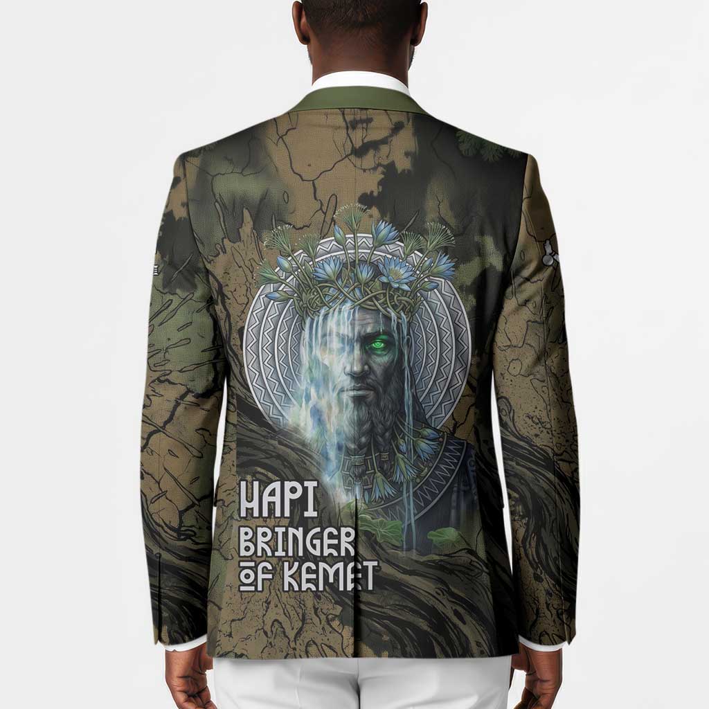 Hapi Egyptian Blazer Bringer of Kemet Nature Spirit Flowing Water and Earth Harmony