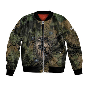 Hapi Egyptian Bomber Jacket Bringer of Kemet Nature Spirit Flowing Water and Earth Harmony